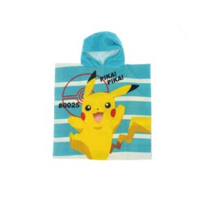 Pokemon Hooded poncho for children - Image 1