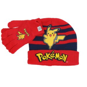 Pokemon Hat with Gloves - For Kids - Image 3