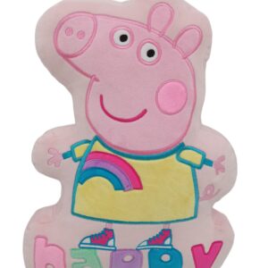 Peppa Pig Cushion Shaped Velour - Image 1