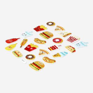 Puffy food stickers - Image 3