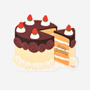 Pull out cake slice card - Image 3
