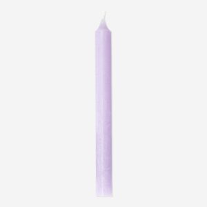 Purple dinner candle - 24 cm - Image 1