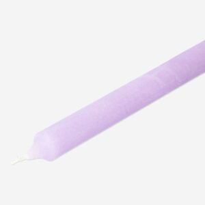 Purple dinner candle - 24 cm - Image 2