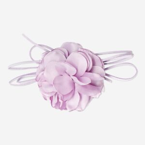 Purple flower necklace - Image 2