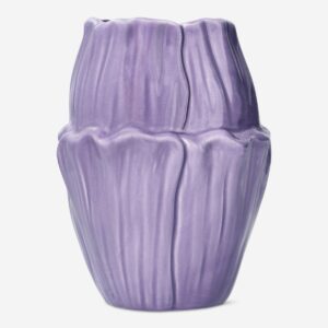 Purple flower vase - 15 cm - Image 2