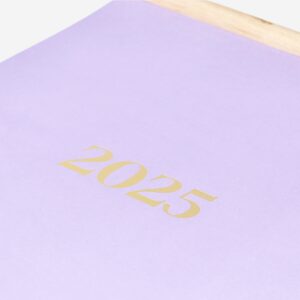 Purple Monthly Wall Calendar - English - Image 3