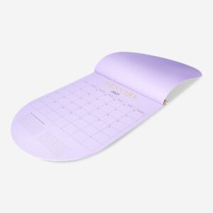 Purple Monthly Wall Calendar - Italian - Image 3