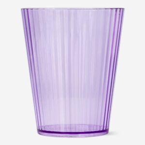 Purple plastic drinking glass - 330 ml - Image 2