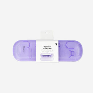 Purple travel case for electric tooth brushes - Image 3