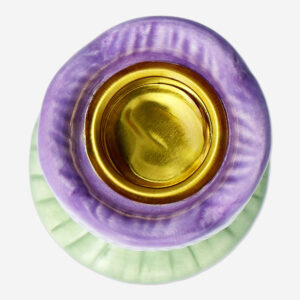 Purple tulip candle holder - Image 3