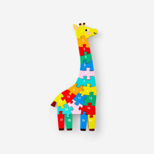 Number puzzle - Giraffe