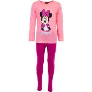 Minnie Mouse kids pyjamas - Pink/Grey - Image 2
