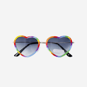 Rainbow heart sunglasses