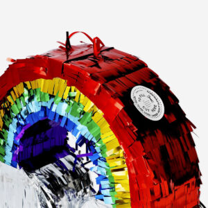 Large rainbow pinata - Image 3