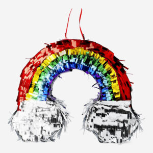 Large rainbow pinata - Image 1
