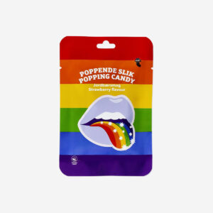 Rainbow popping candy