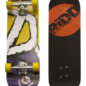 RiDD Skateboard 28" Yellow/Purple