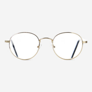 Golden Frame Reading Glasses with +1.5 Strength - Image 3