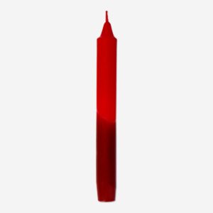 Red Dinner Candles - 4 pcs - Image 2