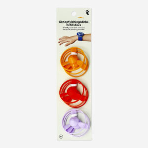 Refill discs for a disc-flying bracelet - 9 pcs - Image 1