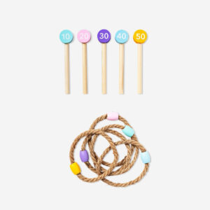Ring toss game with fruit design - 15 pcs - Image 3