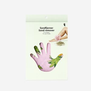 Sand remover body mitt