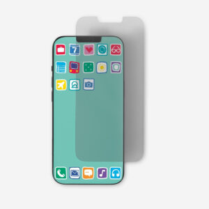 Screen protector with privacy filter. Fits iPhone 13 - Image 1