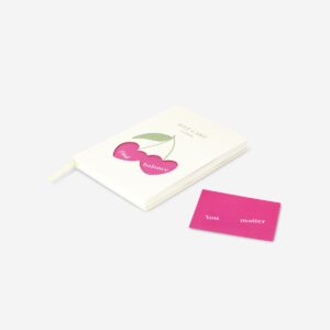 Self care planner with cherry print - Image 3
