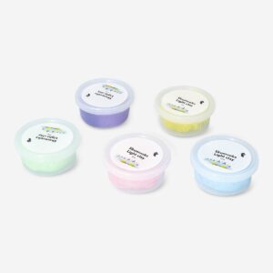 Self hardening light clay in pastel colours - 5 pcs - Image 2