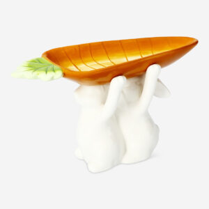 Bunny shaped serving dish