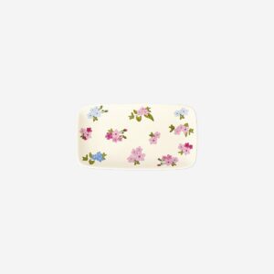 Serving tray with blossom print - 22 cm