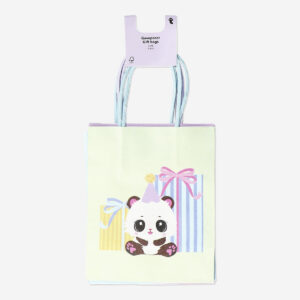 Set of gift bags with birthday print - 4 pcs - Image 3