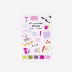Set of stickers for bullet planner