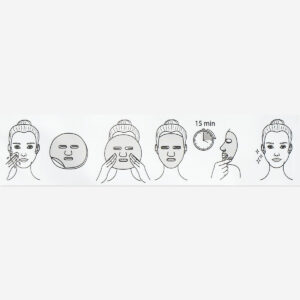 Hydrating face sheet mask - Image 3