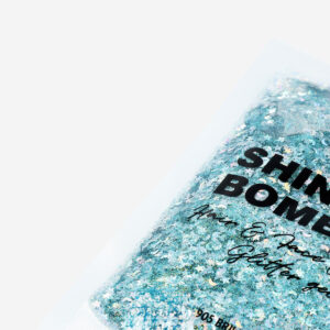 Shine bombita hair, face & body glitter gel by 7DAYS - 905 Brilliant blue - Image 3