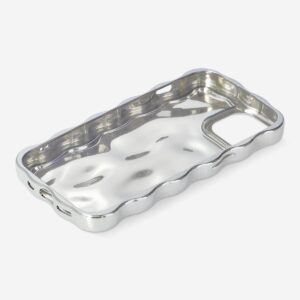 Silver phone cover - Fits IPhone 12 - Image 2
