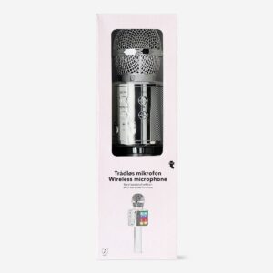 Silver karaoke microphone - Image 3