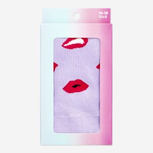 Socks with Lips and Anti-Slip - 36/38 - Image 1