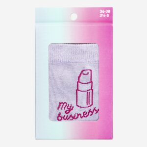 Soft Socks with Lipstick - 36/38 - Image 1