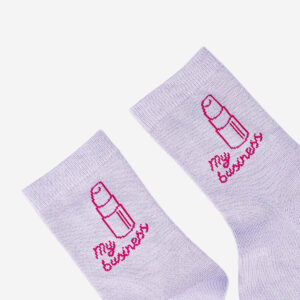 Soft Socks with Lipstick - 36/38 - Image 3