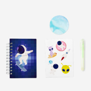 Space backpack. With stationery kit - Image 3