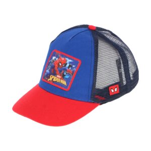 Spiderman Baseball Caps - Blue/Red - Image 2