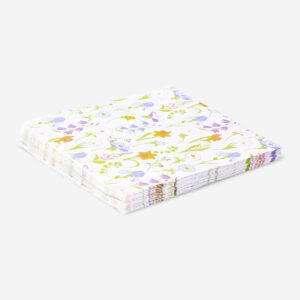 Spring themed floral napkins - 16 pcs - Image 2