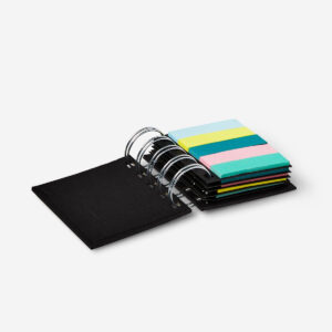 Sticky Memos Set with Black Spiral Binding - Image 2