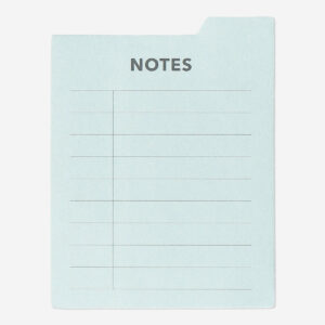 Sticky Memos with Index - English - Image 1