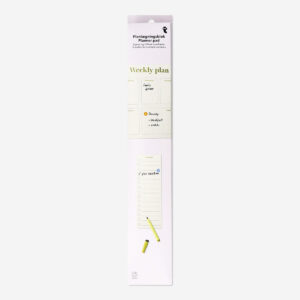 Sticky planner pad with stickers and marker - English - Image 2