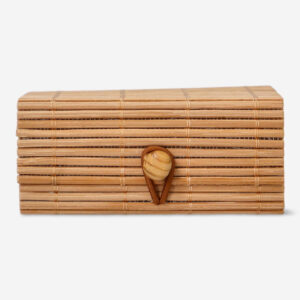 Bamboo storage box - 9 cm