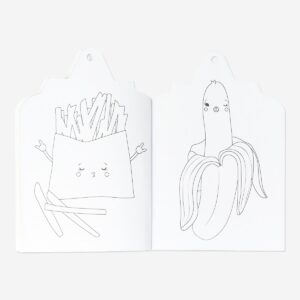 Colouring book - Food themed - Image 2