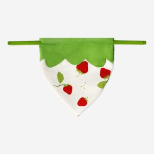 Strawberry shaped gift bags - 2 pcs - Image 1