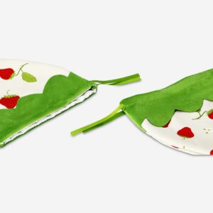Strawberry shaped gift bags - 2 pcs - Image 3